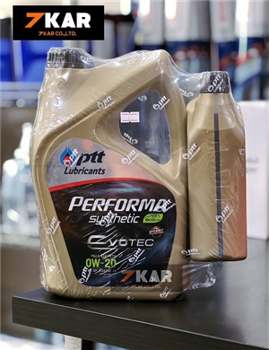 PTT PERFORMA SYNTHETIC ECO CAR 0W-20 3+1 ลิตร