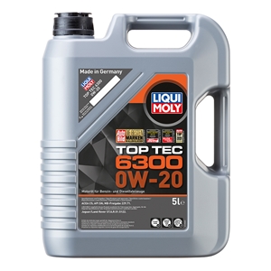 Liqui Moly น้ำมันเครื่อง Toptec 6300 0w-20  ACEA C5 (5 ลิตร) แถมกรอง bosch