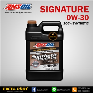 AMSOIL SAE 0W-30 Signature Series 100% Synthetic Motor Oil 3.784 ลิตร